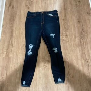 Blue Jeans with rips for sale!!
